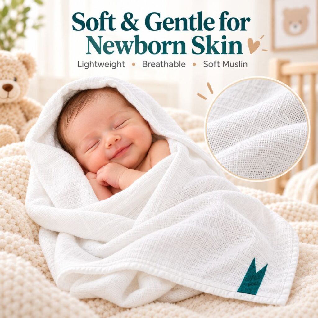 Baby Muslin Towel