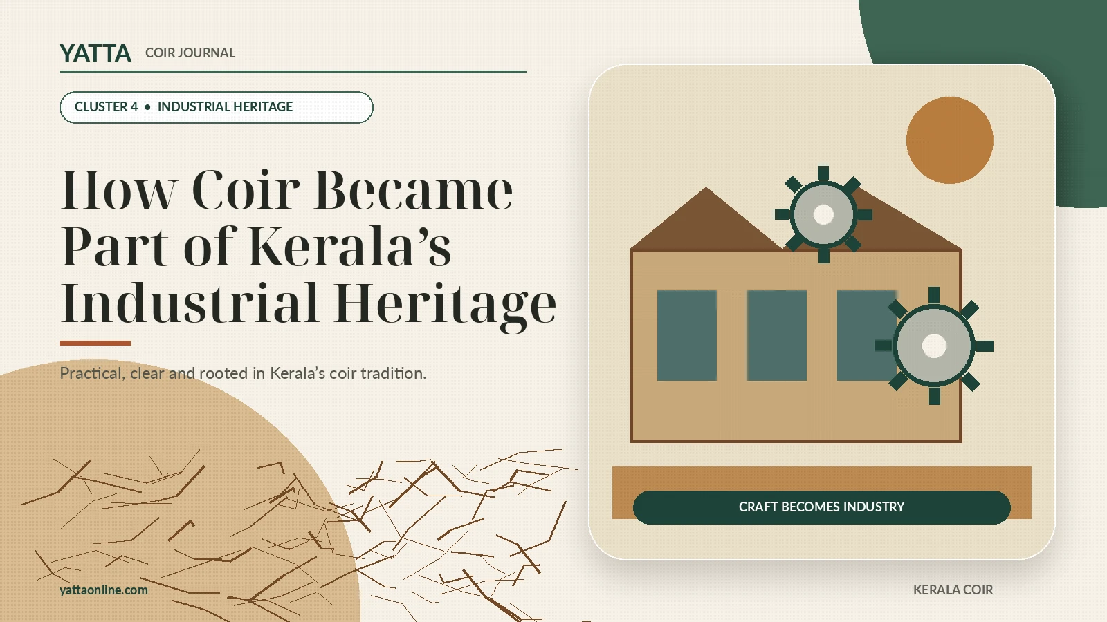How Coir Became Part of Kerala’s Industrial Heritage