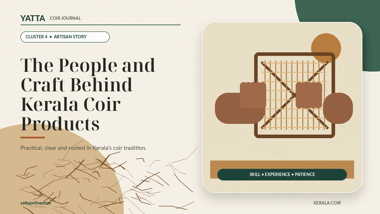 The People and Craft Behind Kerala Coir Products