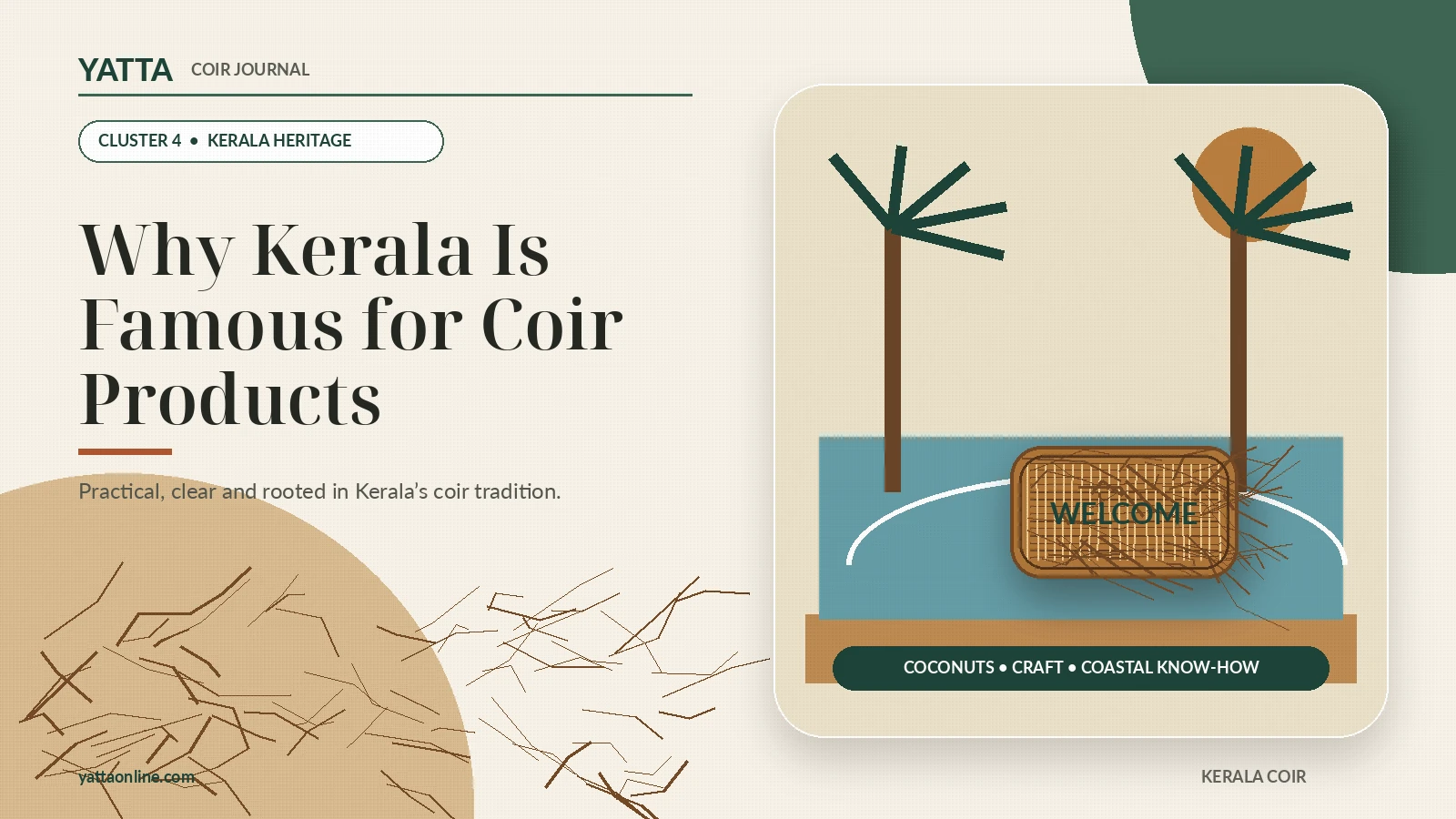 Why Kerala Is Famous for Coir Products